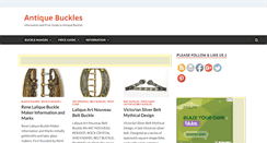 Desktop Screenshot of antique-buckles.com